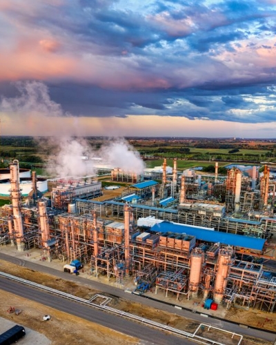 Oil refinery
